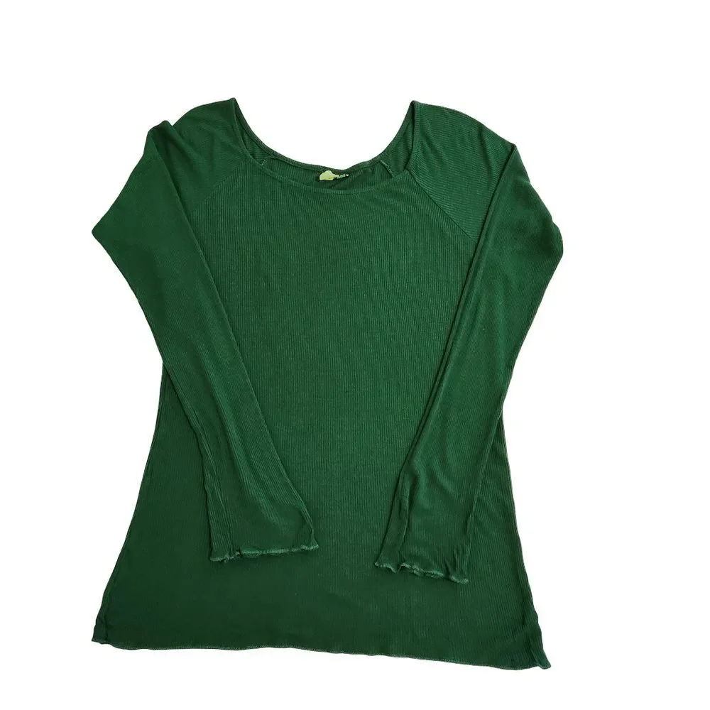 FARM Rio Green Long Sleeve Top - Picture 4 of 9